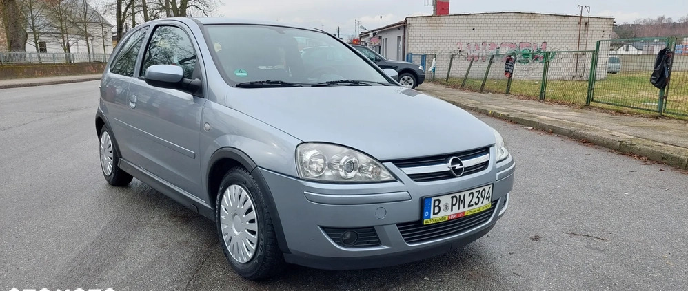 Opel Corsa cena 7900 przebieg: 131000, rok produkcji 2005 z Gościno małe 92